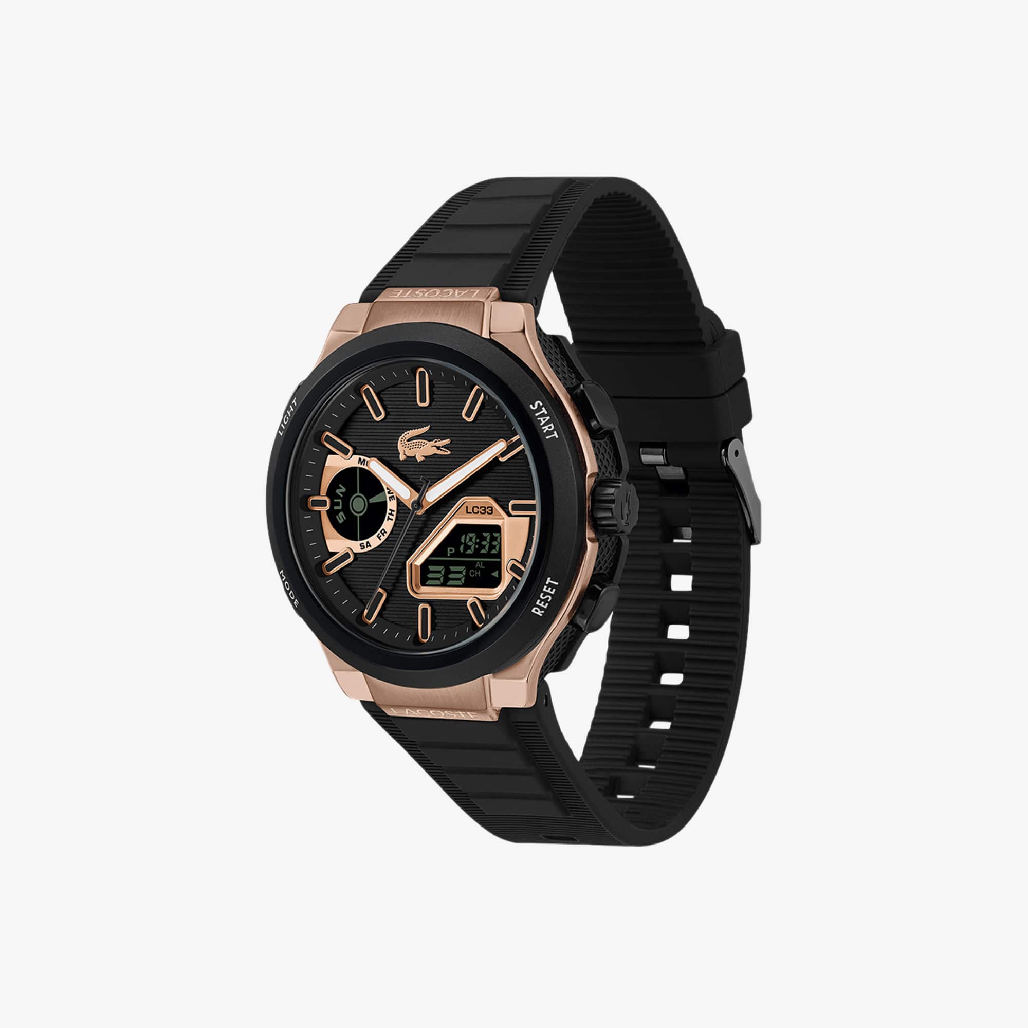 LC33 Premium Analog and Digital Silicone Watch