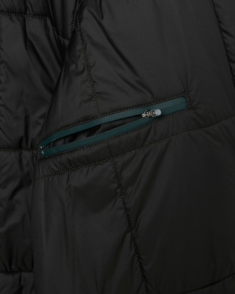 Runway Long Iridescent Puffed Jacket