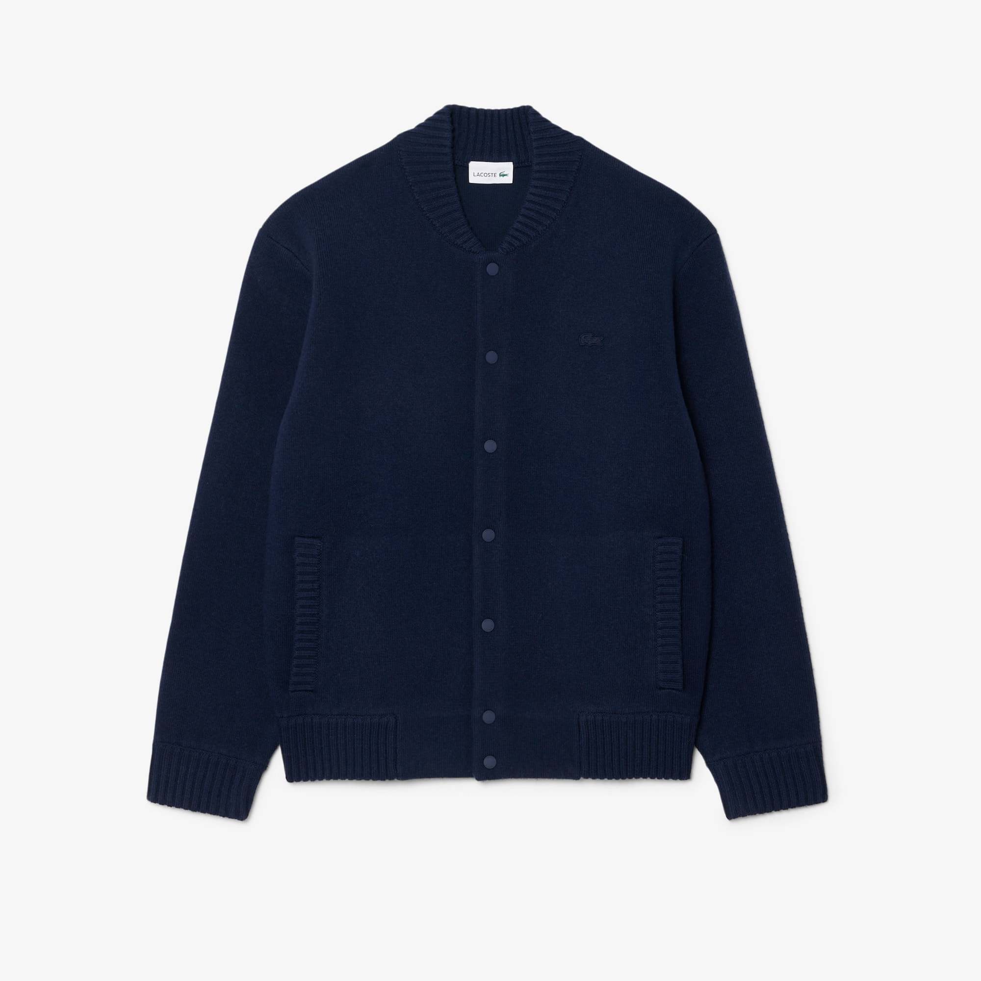 Men's Merino Wool Jersey Bomber Jacket