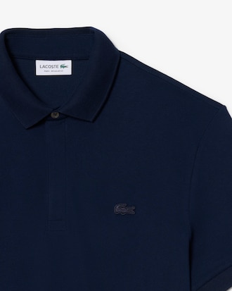 Men's Regular Fit Paris Stretch Piqu&eacute; Polo