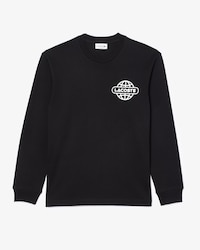 Unisex Men's Long Sleeve Relaxed Fit Branded T-Shirt