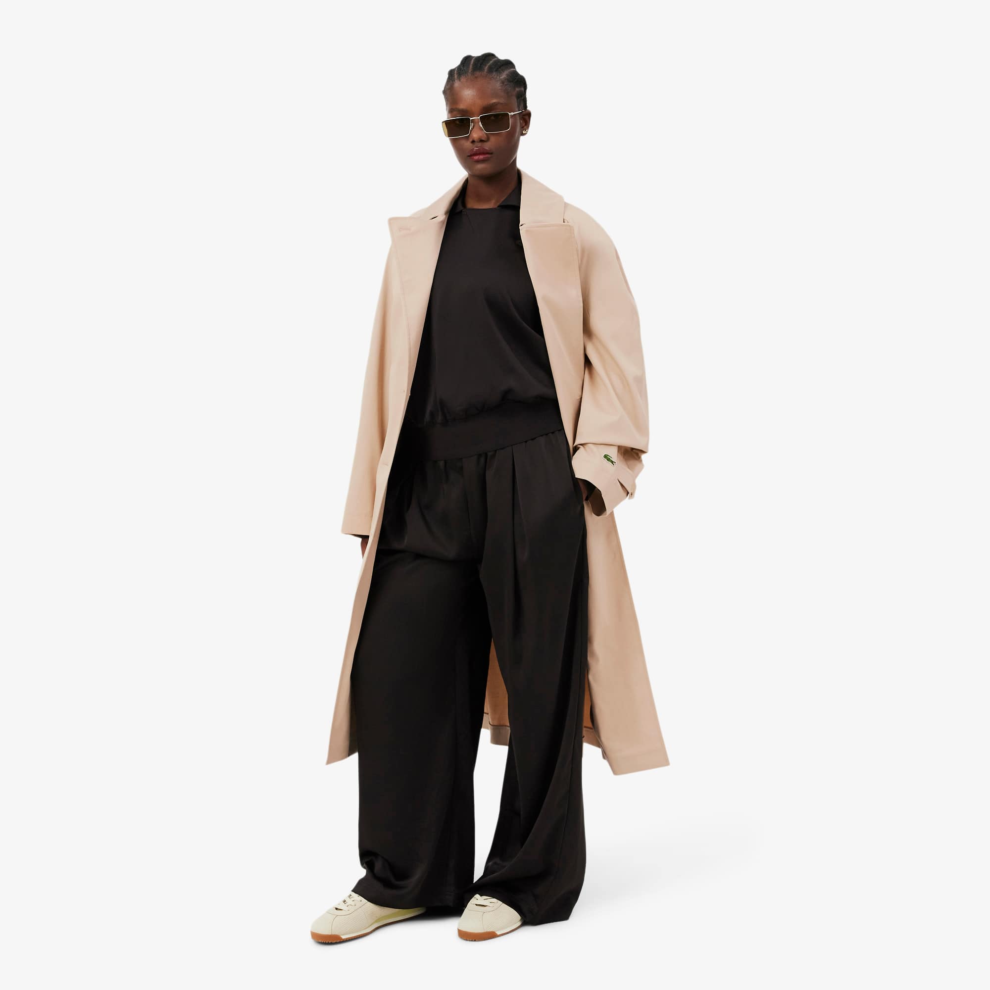 Oversized Water-Repellent Trench Coat - Organic Cotton - New In