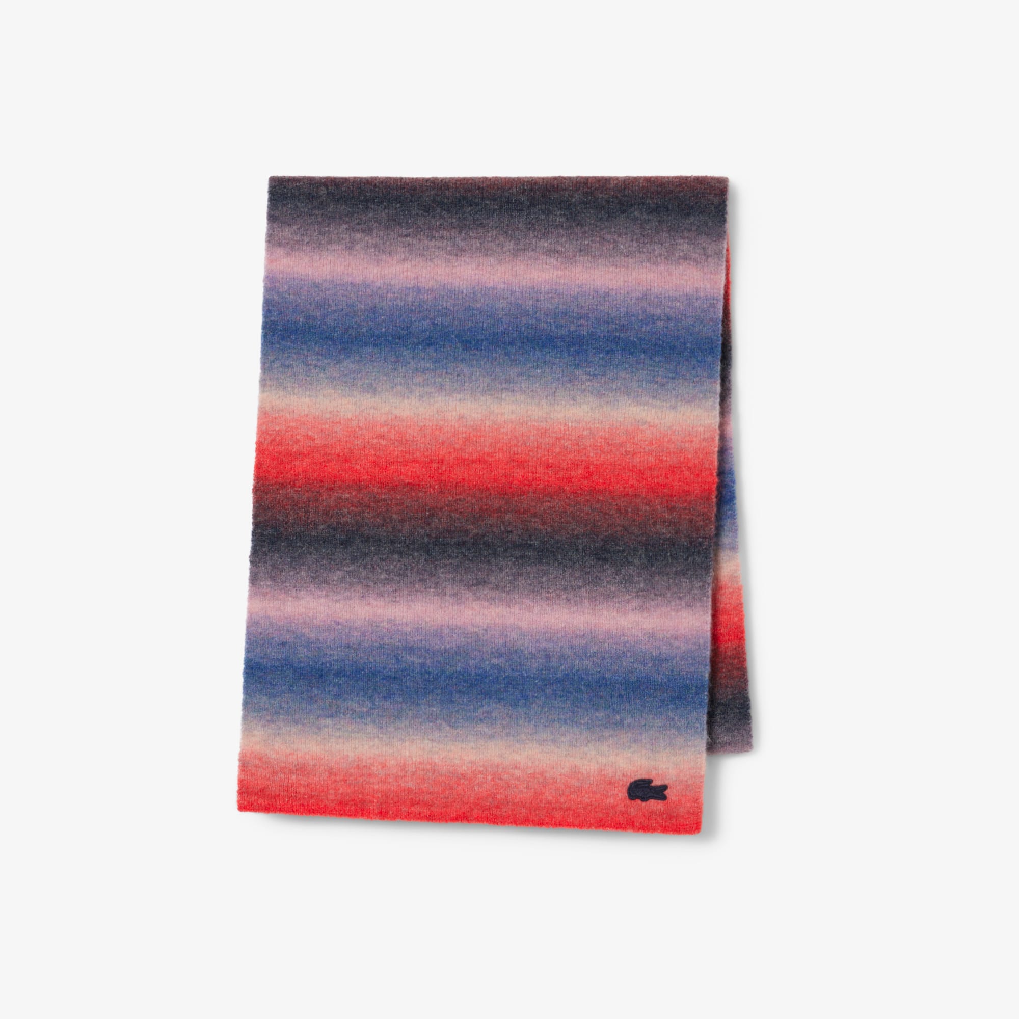 Lacoste Women's Wool Blend Ombré Scarf - One Size In White