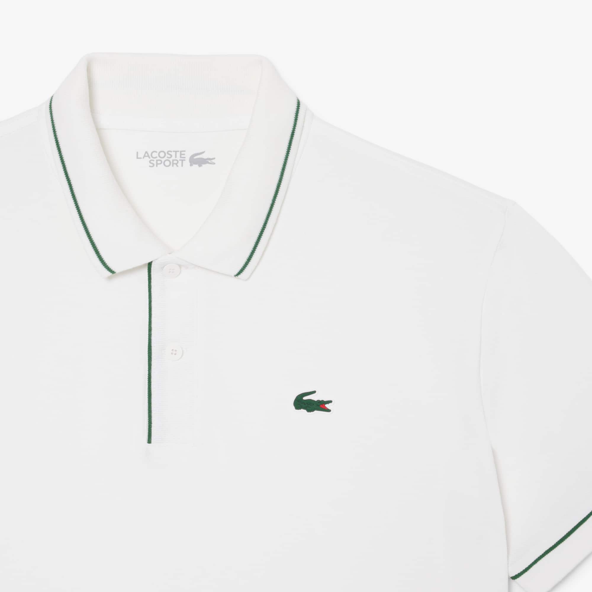 美品 ESTNATION別注 LACOSTE ドライタッチポロ Heat Regulating Mini Piqué Golf Polo - Golf Collection - New In