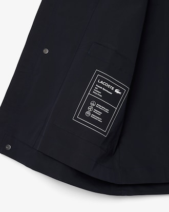 Men's Mid-Length Water-Repellent Hooded Parka