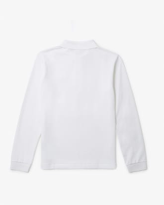 Boys' Long Sleeve Piqué Polo