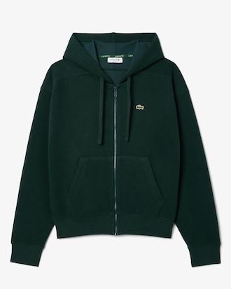Women's Zip-Up Piqué Hoodie