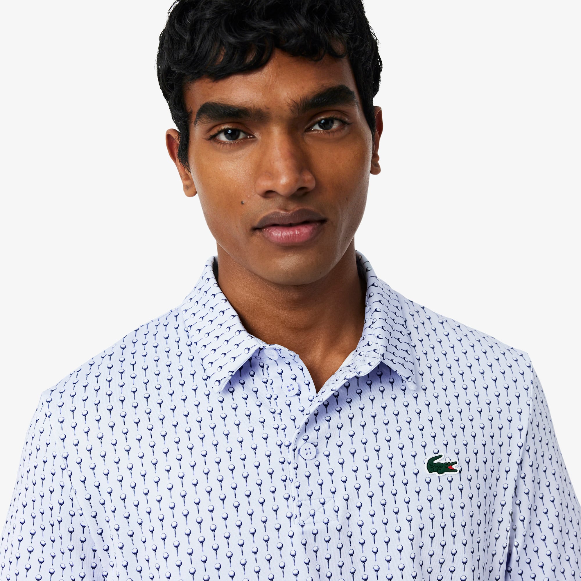 Regular Fit Printed Golf Polo Shirt - Polo Shirts - New In 2026