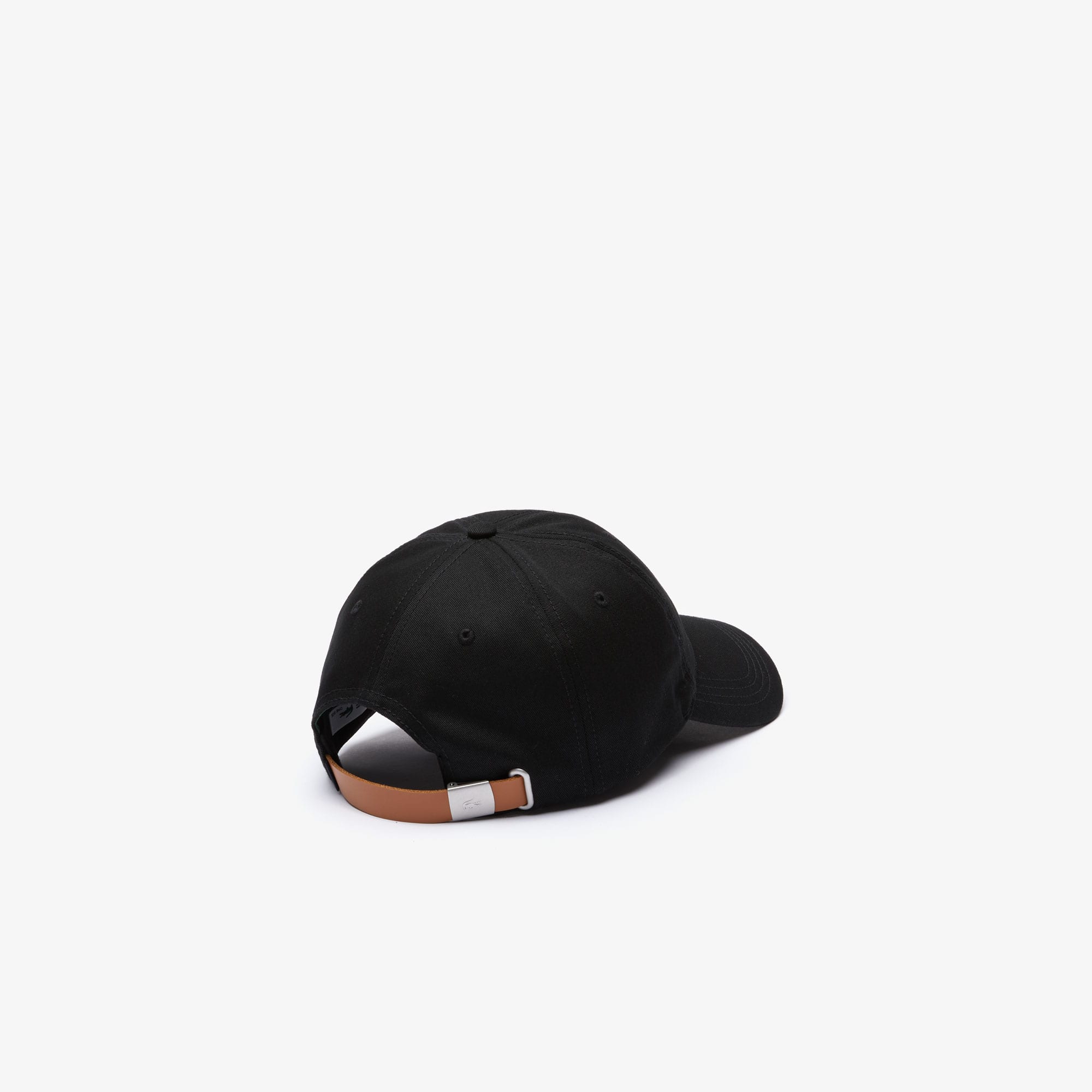 Unisex Contrast Strap And Oversized Crocodile Cotton Cap - Caps