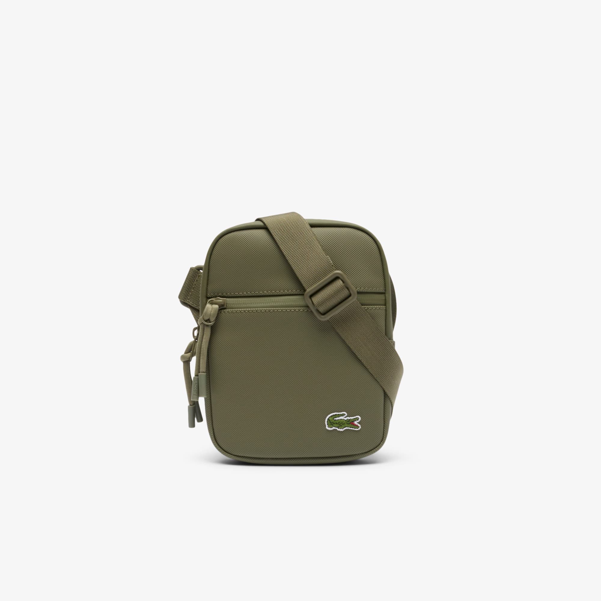 Lacoste Men's Small Lcst Slimline Satchel - One Size In Green
