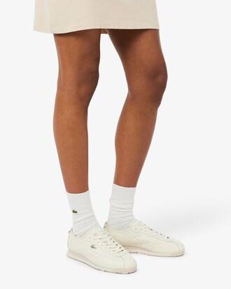 Women&rsquo;s Club-Low Leather Sneakers