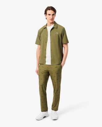 Men's Relaxed Fit Printed Golf T-Shirt