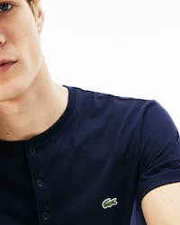 Men's Pima Cotton Henley T-Shirt