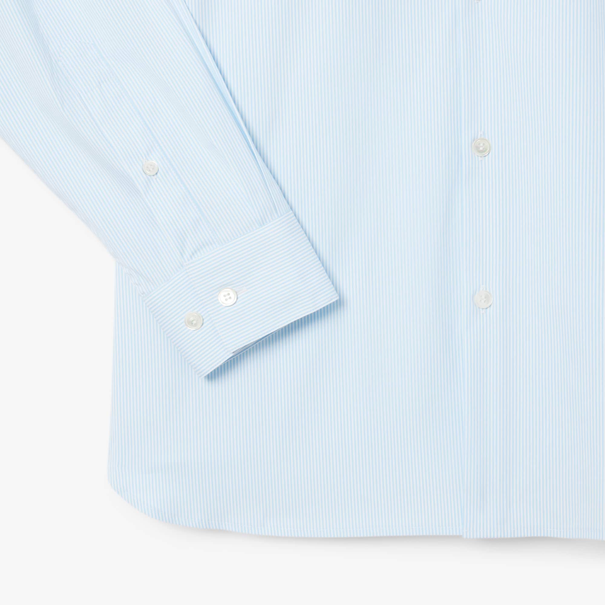 Men's Slim Fit Striped Stretch Button Down Shirt