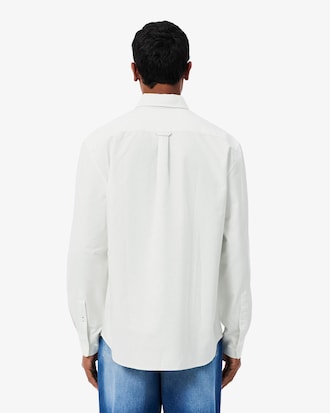 Camisa Oxford de Corte Regular de Rayas