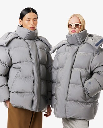 Runway Reflective Puffed Jacket