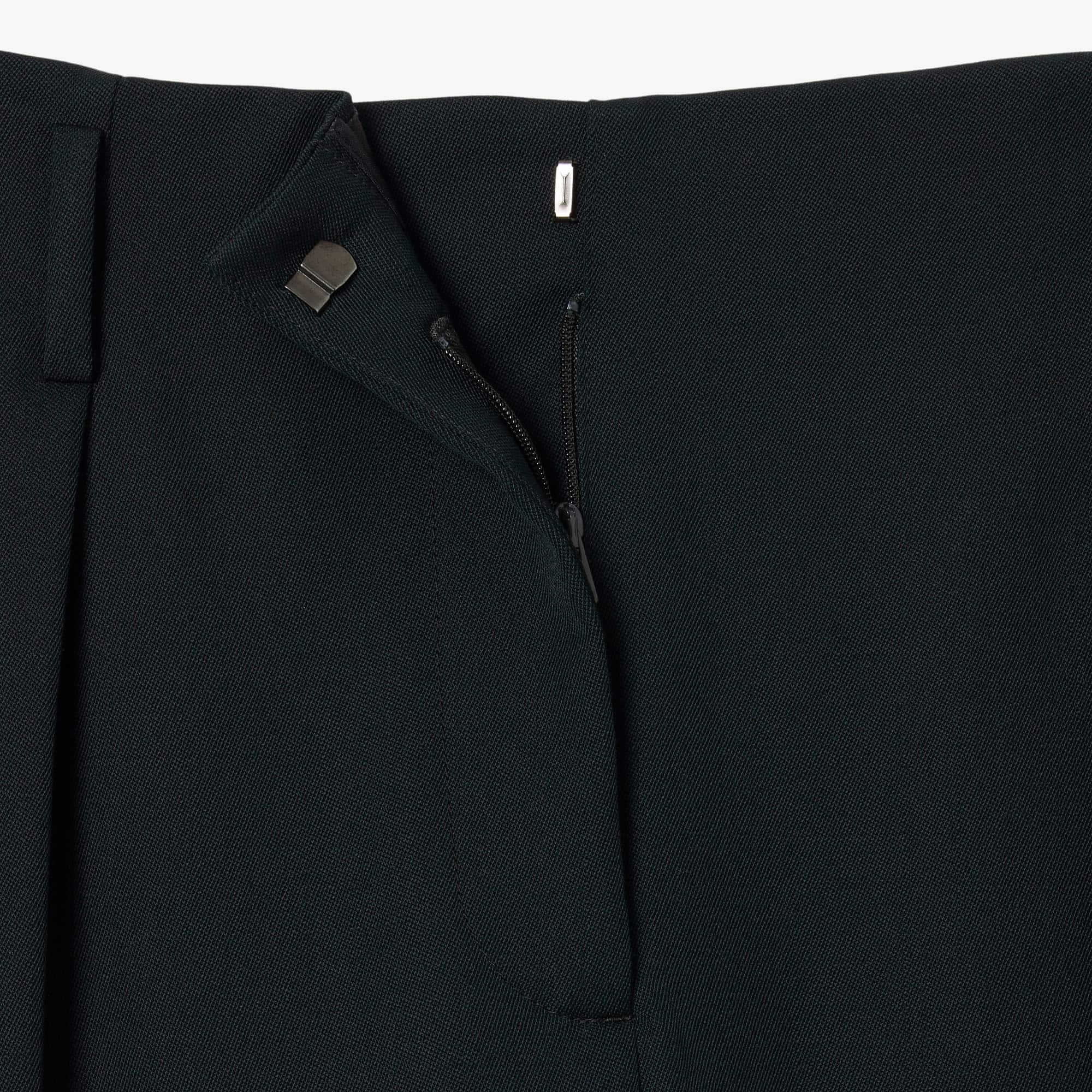 Runway Straight Fit Tailored Wool Pants