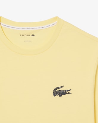 Men's Crocodile Print Cotton Undershirt