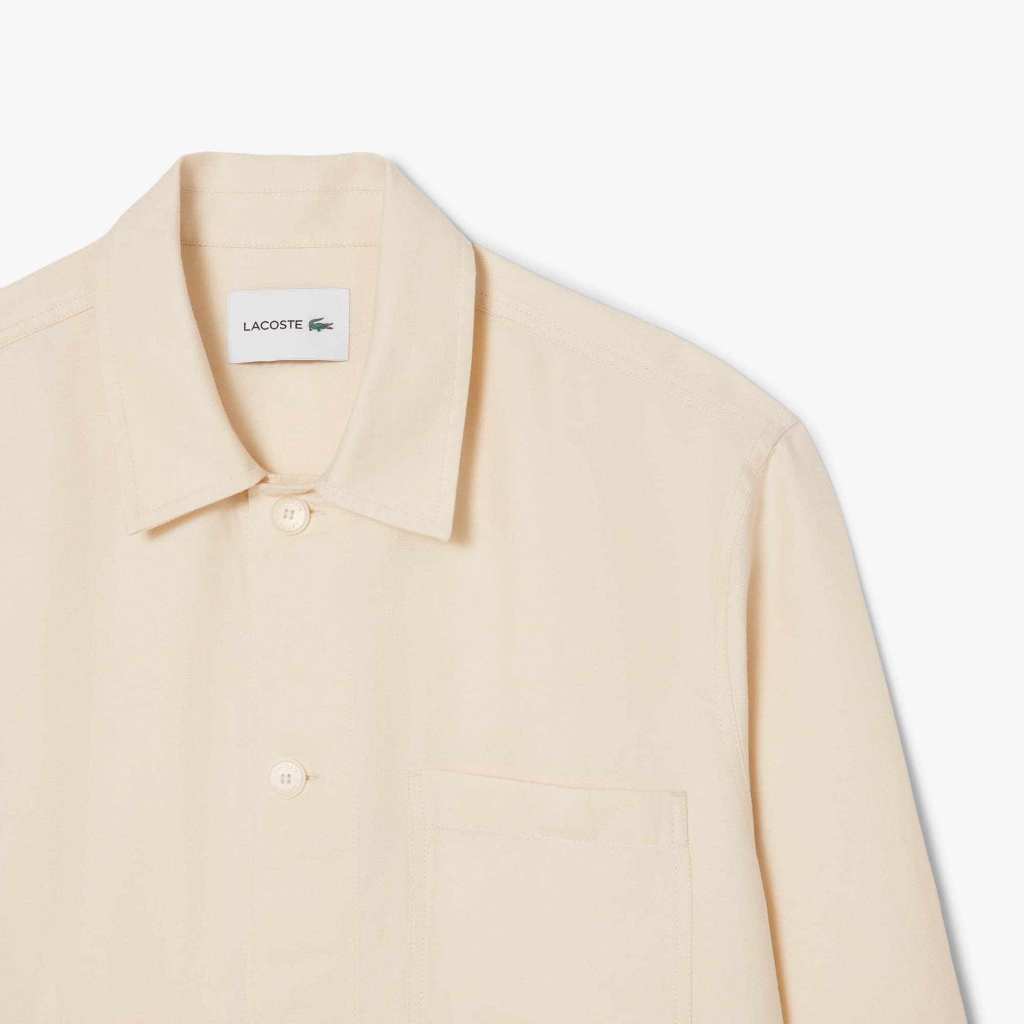Linen Blend Overshirt