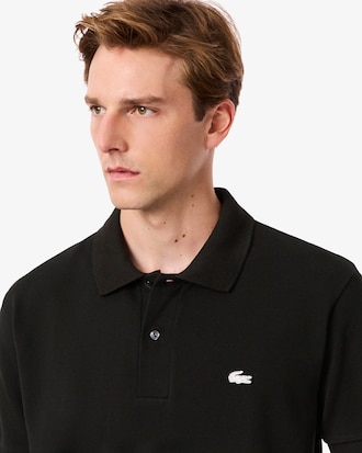 Men's Classic Fit Diamanté Crocodile Piqué Polo