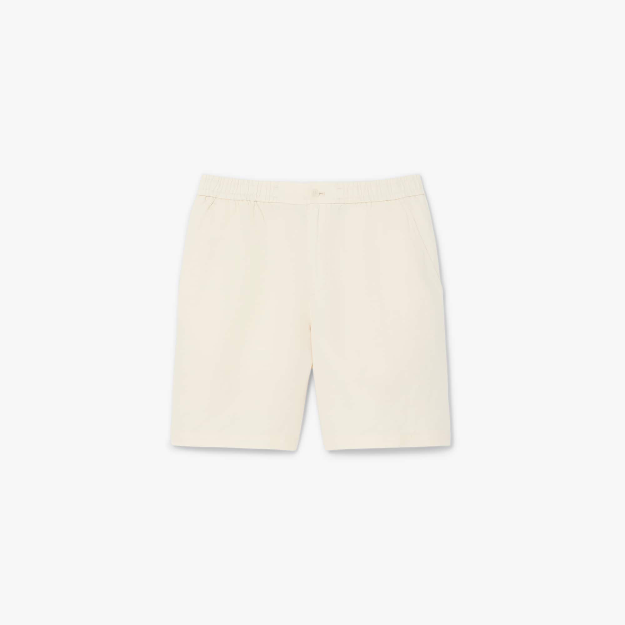 Regular Fit Linen Blend Twill Shorts - Shorts & Swim - New In 2026
