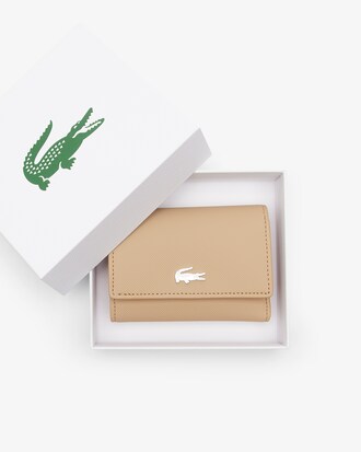 Cartera Anna con solapa y cierre a presi&oacute;n para mujer