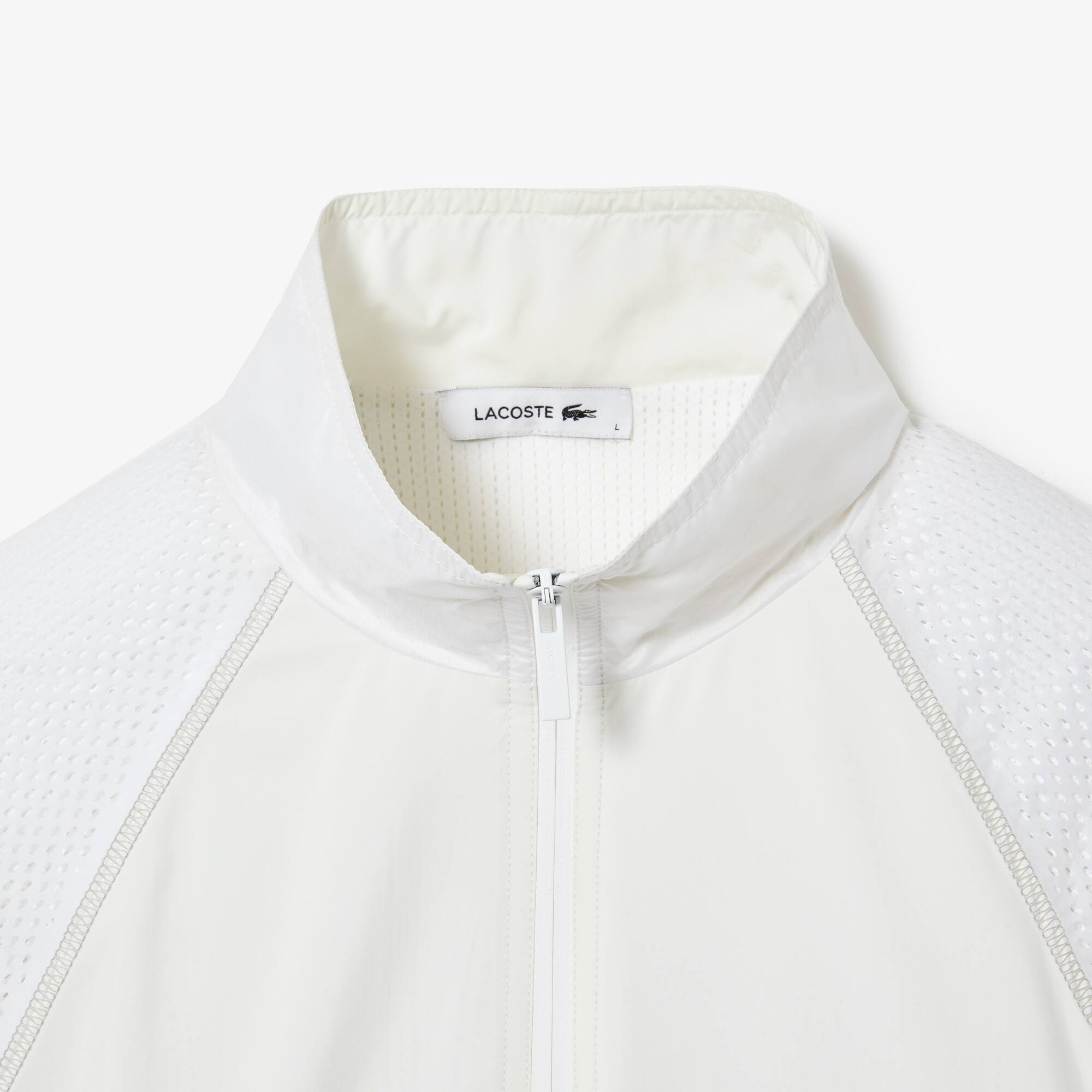 Unisex Lacoste Fashion Show Edition High Neck Zip Track Jacket