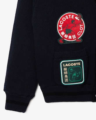 Lacoste x CLOT Cotton Cashmere Reversible Cardigan