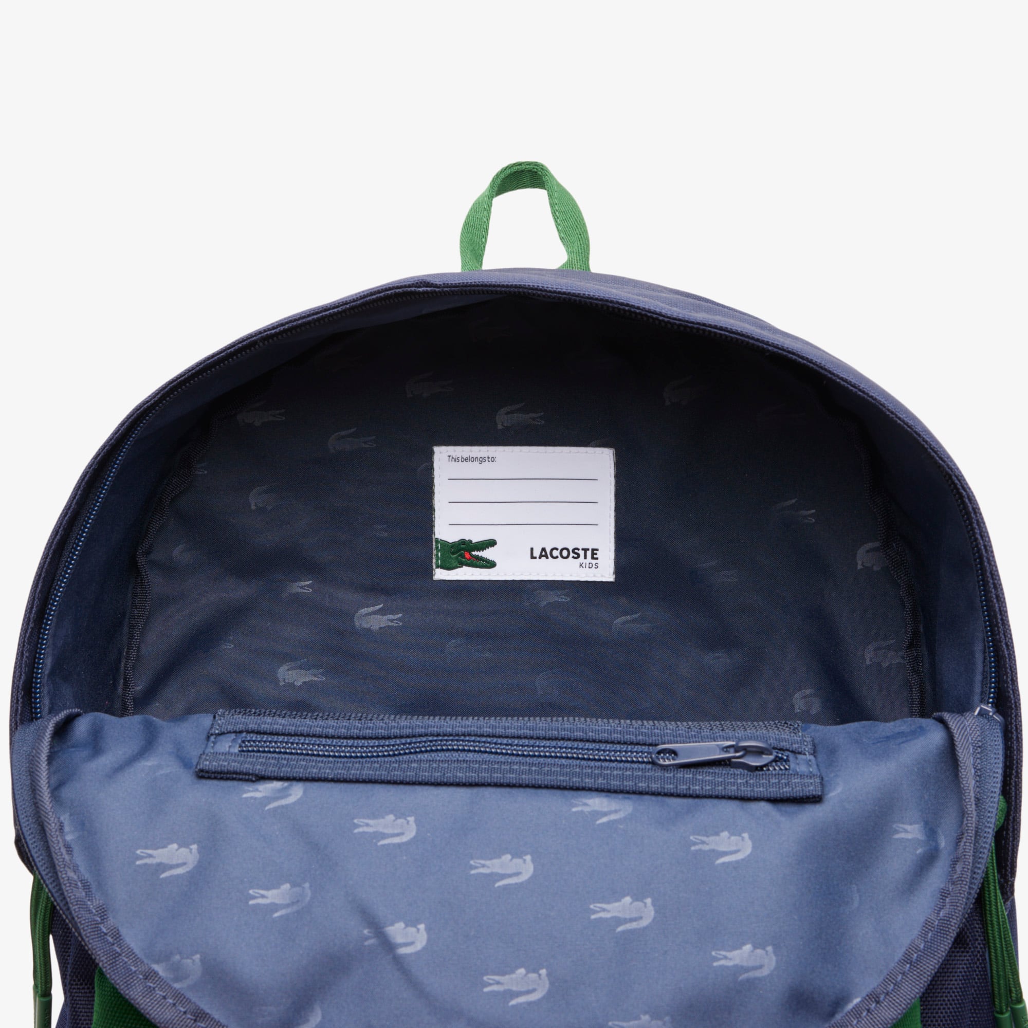 Unisex Crocodile Printed Backpack - Teens Shoes & Accessories