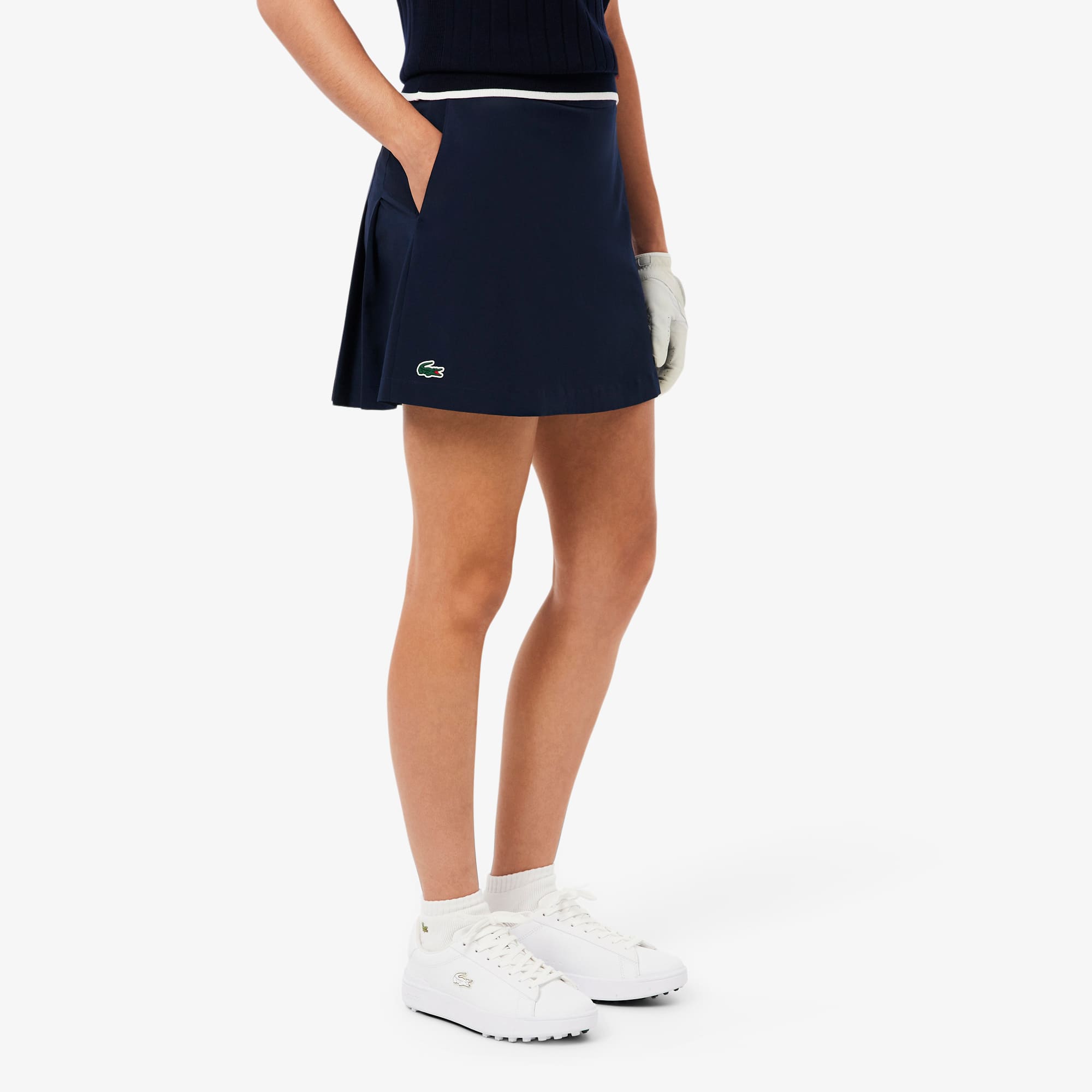〈新品未使用〉 LACOSTE ゴルフスカート Women's Ultra Dry Lined Golf Skirt - Shorts & Skirts - New In 2025