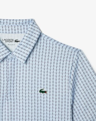 Polo de golf Regular Fit con protecci&oacute;n UV para hombre