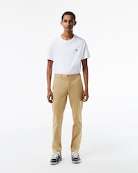 Men's Slim Fit Stretch Cotton Chinos