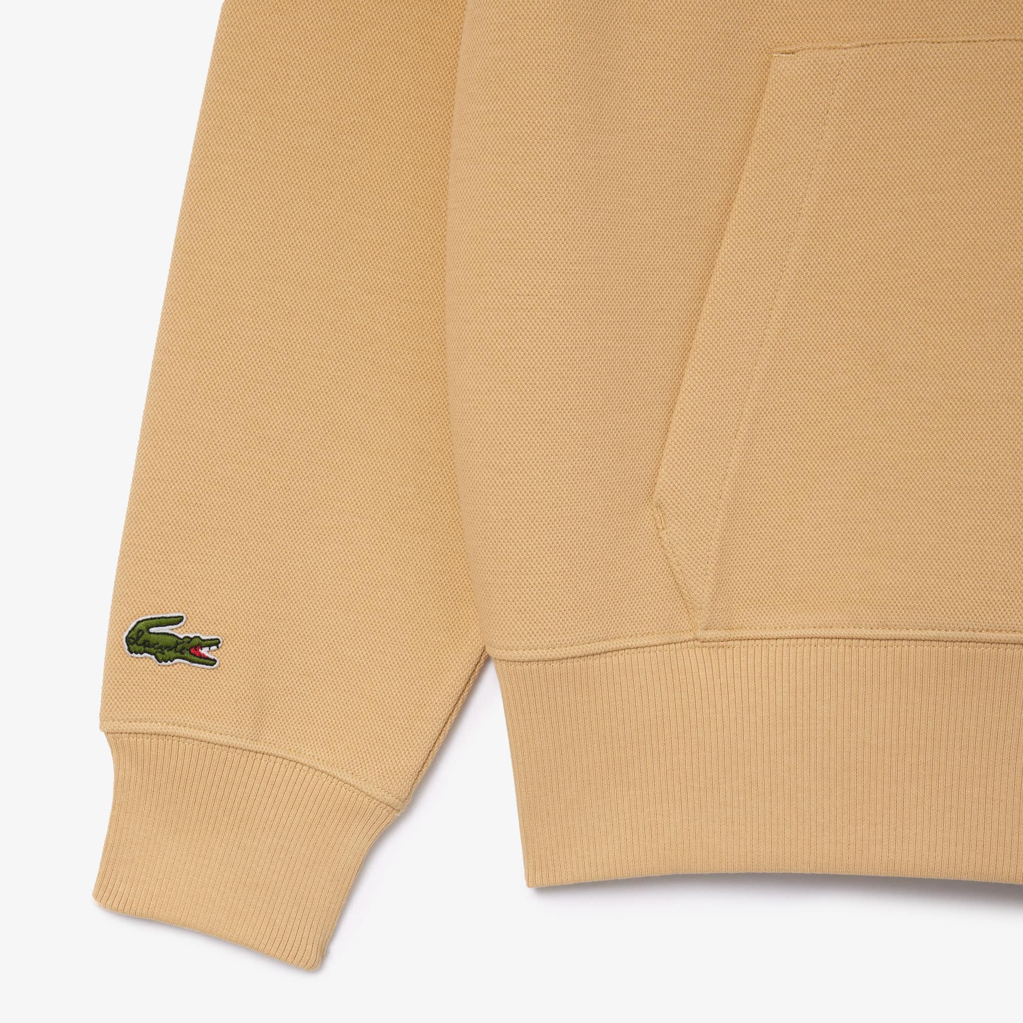 Unisex Relaxed Fit Piqué Hoodie - Sweaters & Sweatshirts