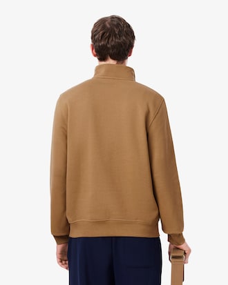 Sudadera Polar con Cuello Alto y Cierre para Hombre