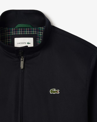 Men's Water-Repellent Twill Harrington Jacket