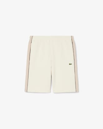Regular Fit Colour-Block Fleece Shorts