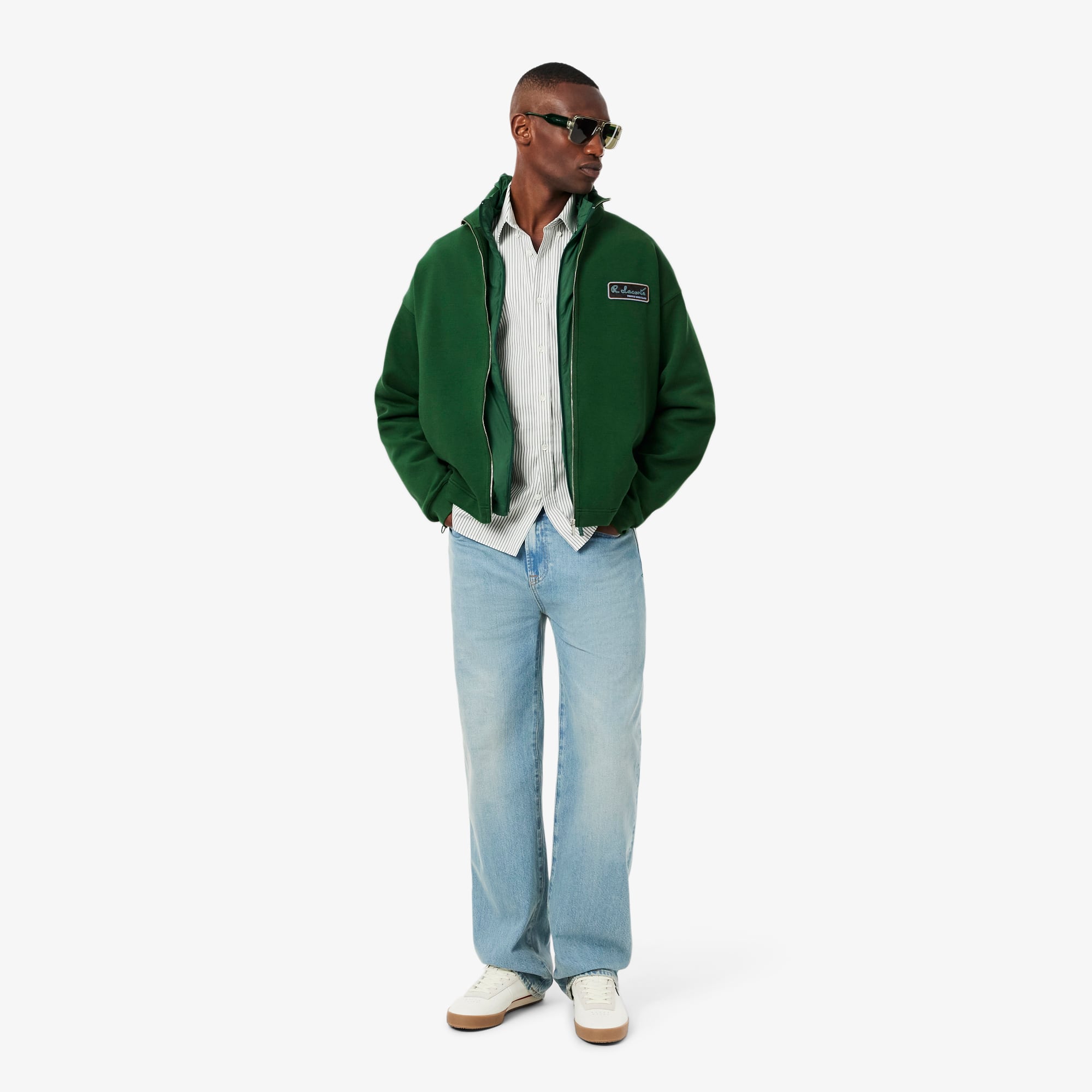 Men's Loose Fit Signature Badge Sweatshirt - Sweaters