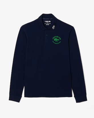 Men's Long Sleeve Anti-UV Golf Polo