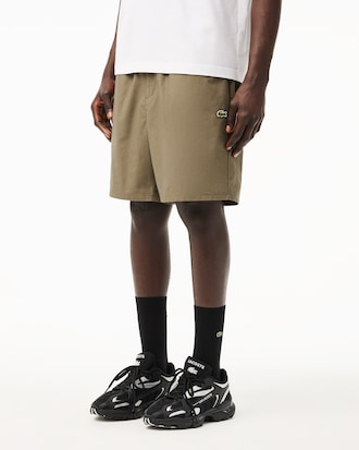 Men's Relaxed Fit Poplin Shorts