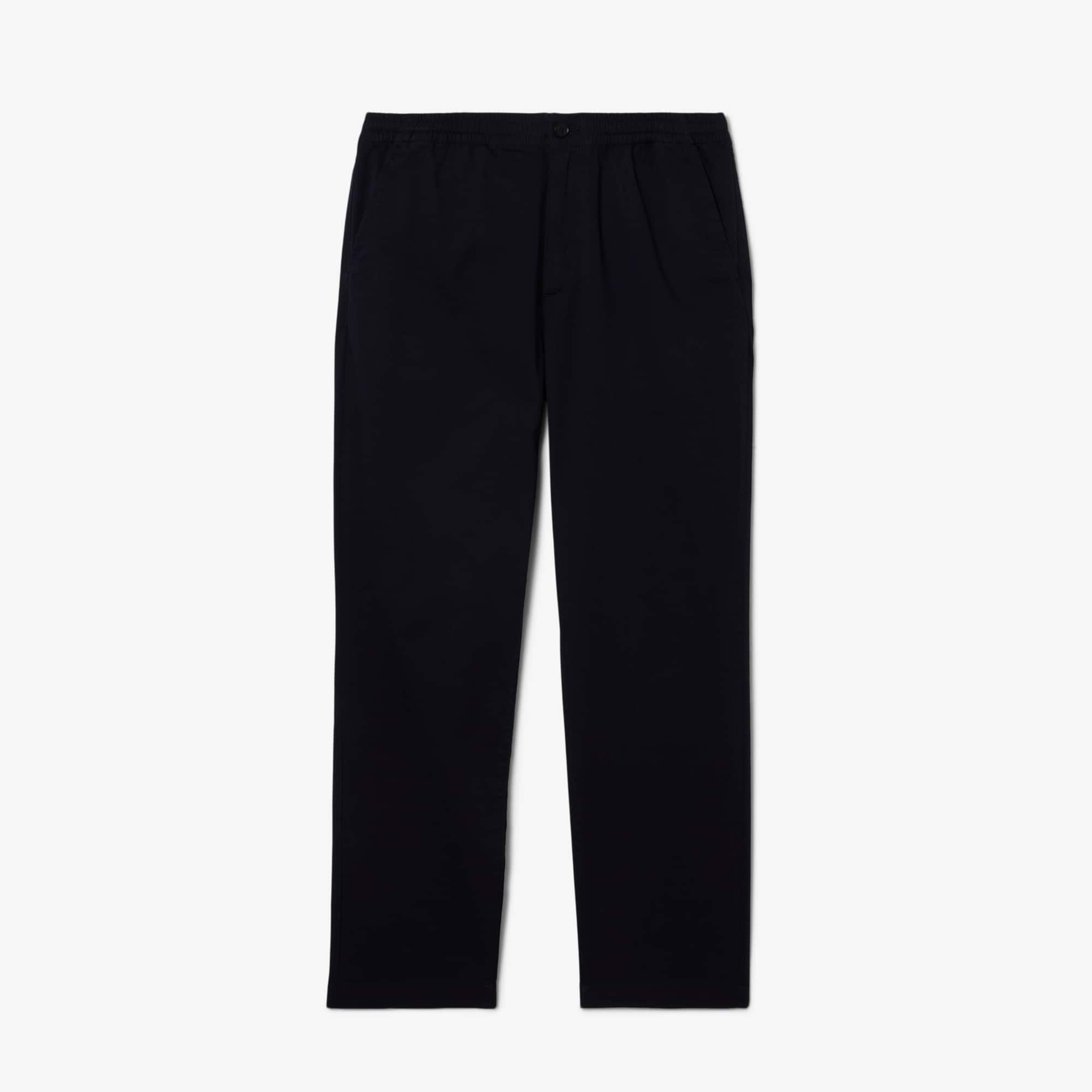 Lacoste Men's Regular Fit Cotton Chino Pants - M - 4 In Blue