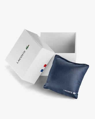 Men's Lacoste.12.12 Crocodile 3 Hand Silicone Watch
