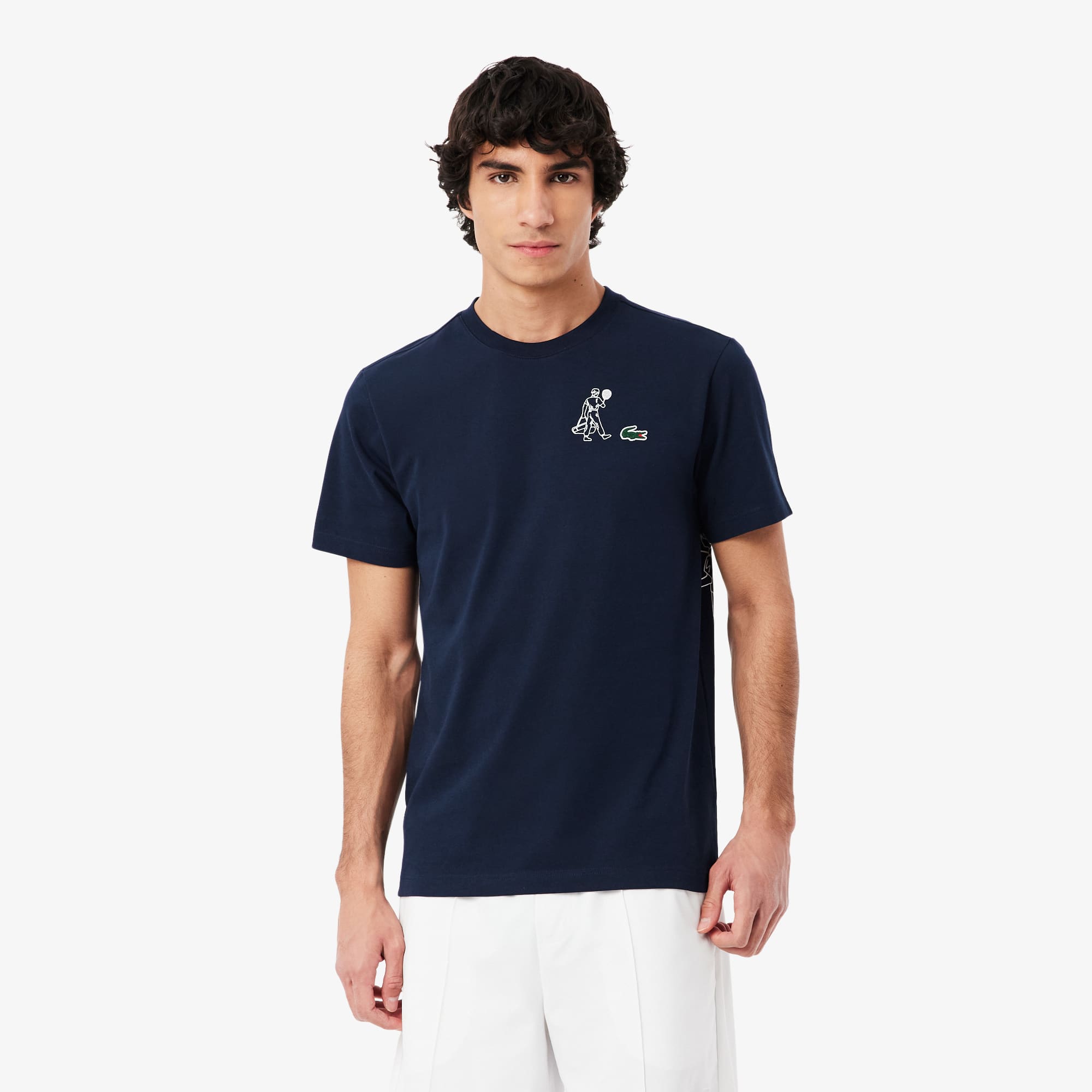Ultra Dry Printed Tennis T-Shirt - Men's Collection - New In 2026