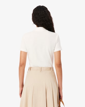 Women's L.12.D Slim Fit Stretch Mini Piqu&eacute; Polo