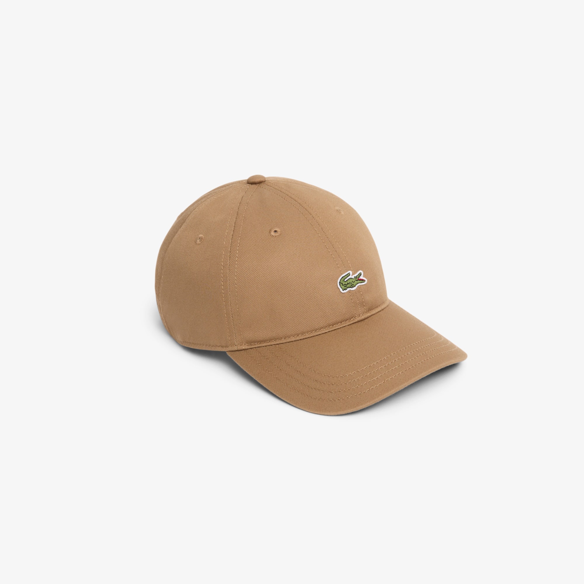 Lacoste Men's Adjustable Strap Twill Cap - SIX - Cookie