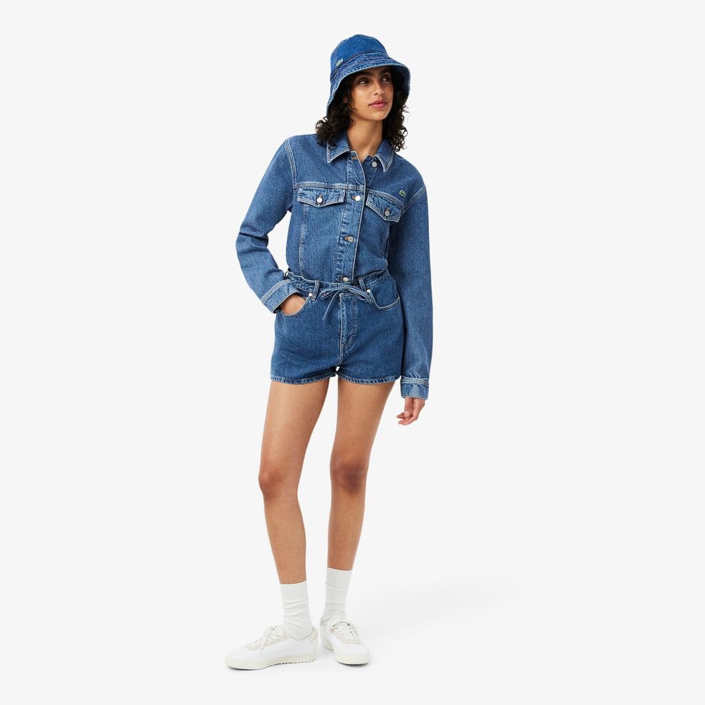 パンツ jent louis 26ss Layered Denim Shorts Cotton Denim Shorts - Shorts & Skirts - New In 2026 | Lacoste