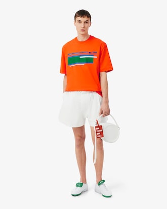 Runway Textured Stripe Jersey T-shirt