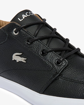 Men's Bayliss Leather Perforated Collar Sneakers