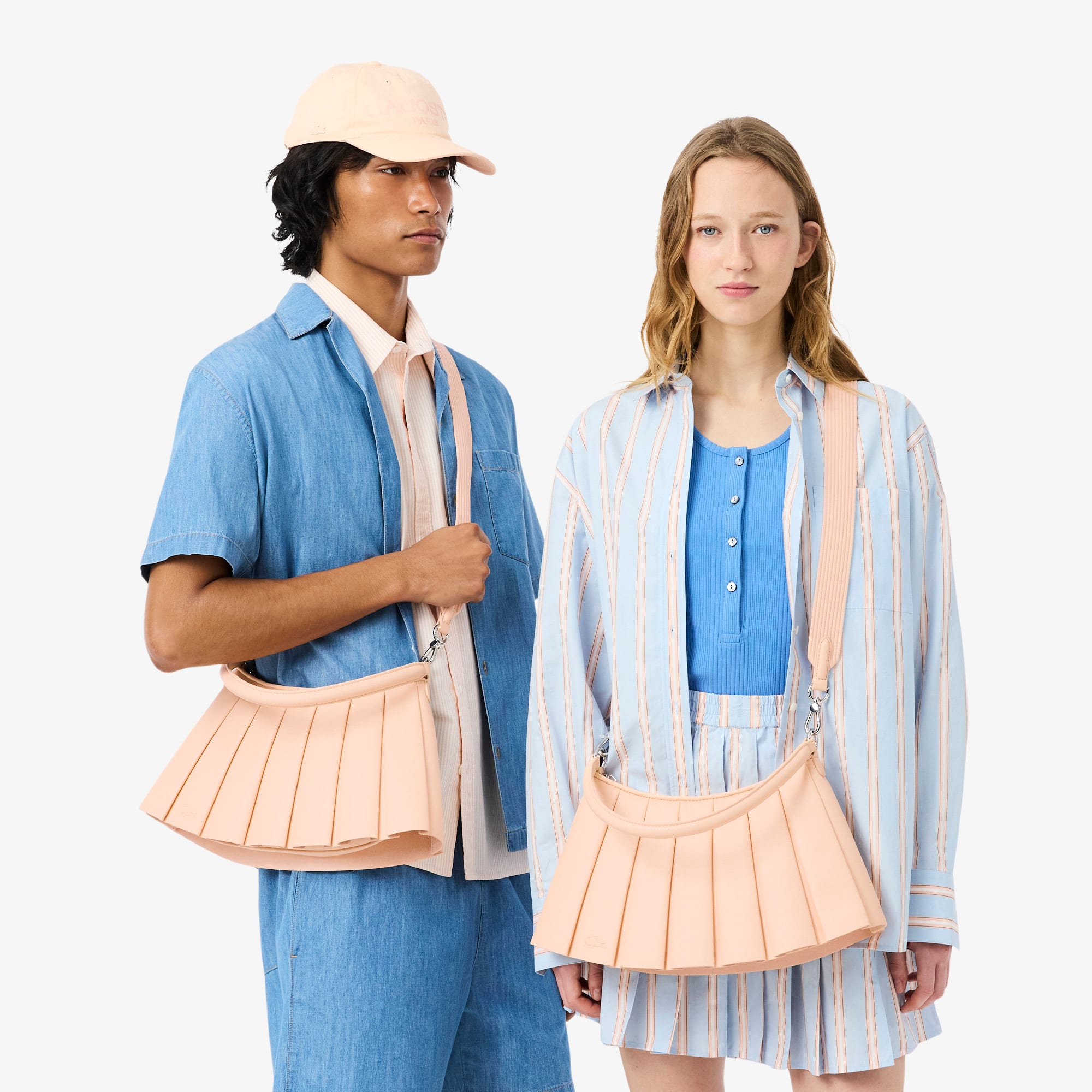 Medium Runway Lenglen Leather Bag - Bags - New In 2026 | Lacoste