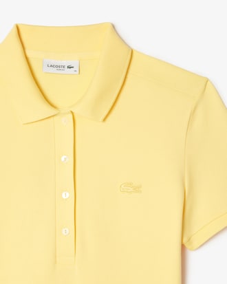 Women's Slim Fit Stretch Mini Piqué Polo Dress