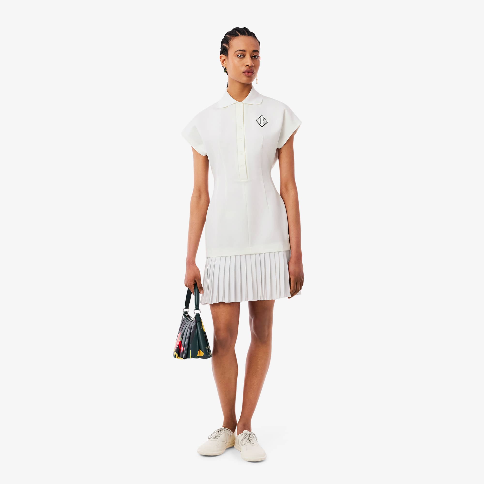 Women's Runway Pleated Polo Dress - undefined - New In 2025